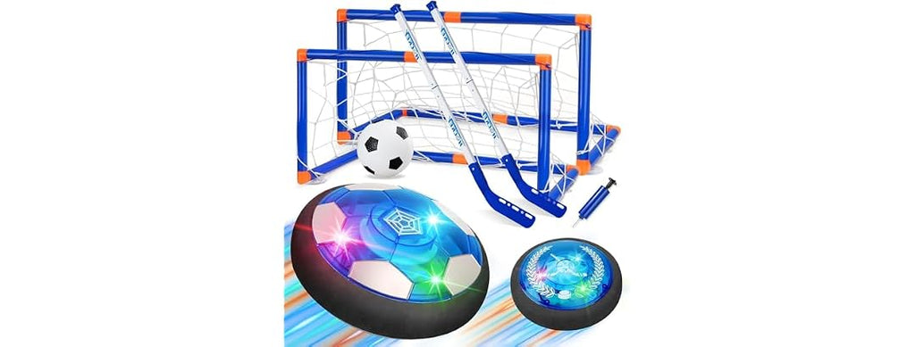 Nazano 3-in-1 Hover Hockey and Soccer Ball Set