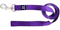 Hamilton Single Thick Deluxe Nylon Dog Leash w Swivel Snap