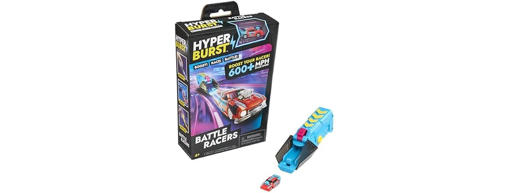 Hyper Burst Battle Racers Red Storm Car & Launcher