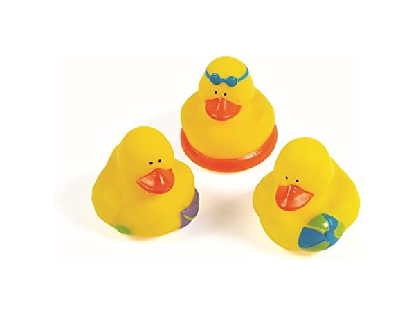 Fun Express Beach Theme Rubber Ducks