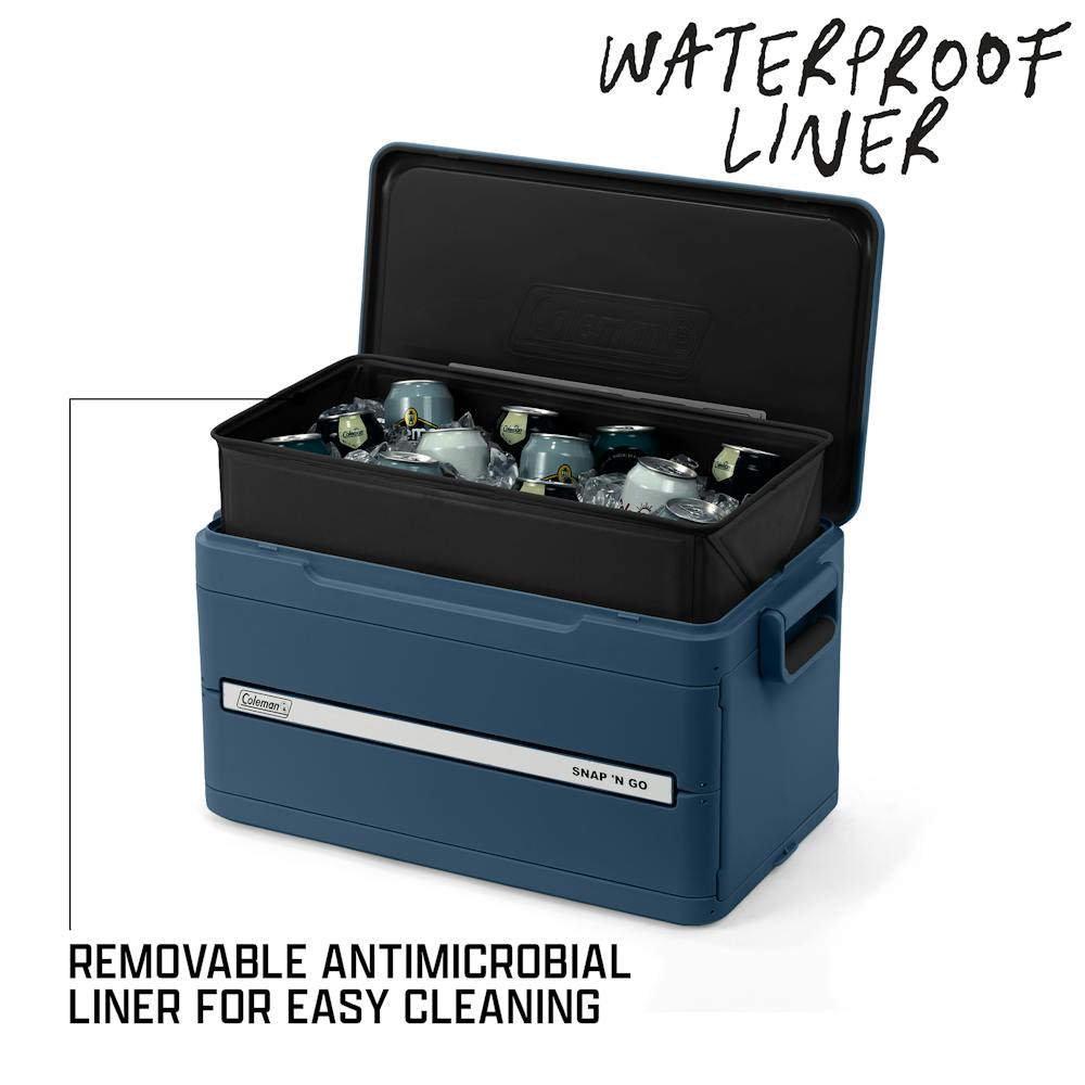 Snap 'N Go 55-Quart Collapsible Hard Cooler