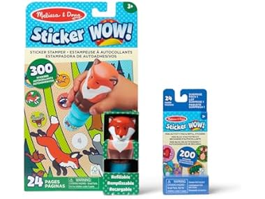 Melissa & Doug Sticker Wow!? Fox Bundle