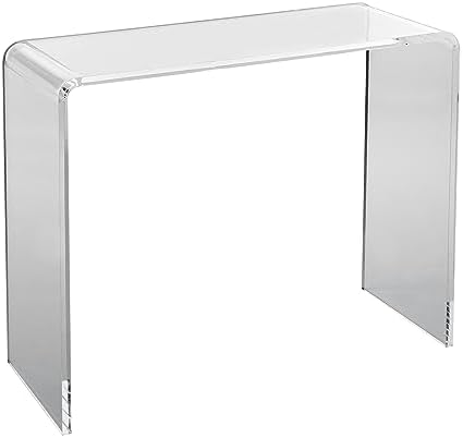 Acrylic Console Table, Clear Acrylic End Table