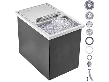 Drop in Ice Chest, 18"L x 12"W x 14.5"H