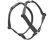LupinePet Basics 1/2" Black 9-14" Adjustable Harnass