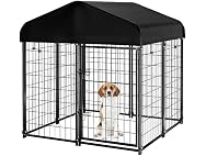 PawGiant Dog Kennel Outdoor with Roof