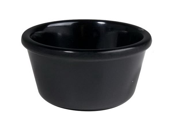 Winco Melamine Round Plain Smooth Unbrea
