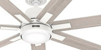 Hunter Fan 60" Matte White Ceiling Fan