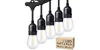 Lakumu B08B13DPYY Outdoor String Lights