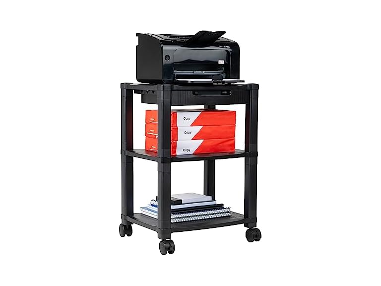 Mind Reader Cart Printer Stand