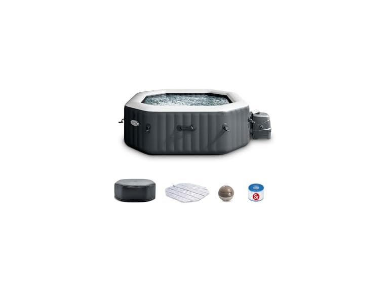 INTEX 28433EP PureSpa Bubble Deluxe Spa Set