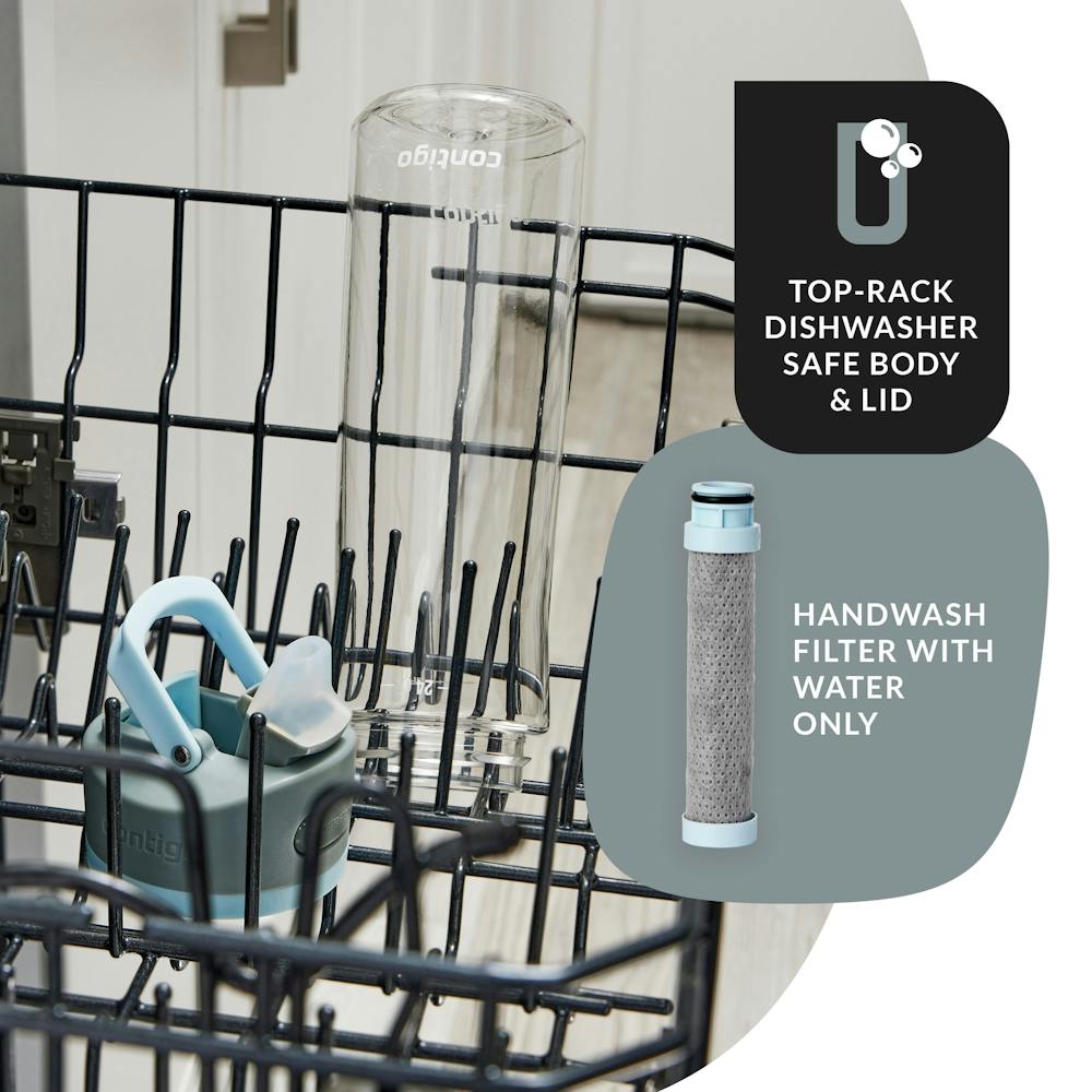 Contigo® Wells Straw Filtration Tritan Water Bottle with AUTOSPOUT® LID, 24oz