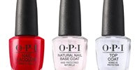 OPI Nail Lacquer Trio Set, Big Apple Red