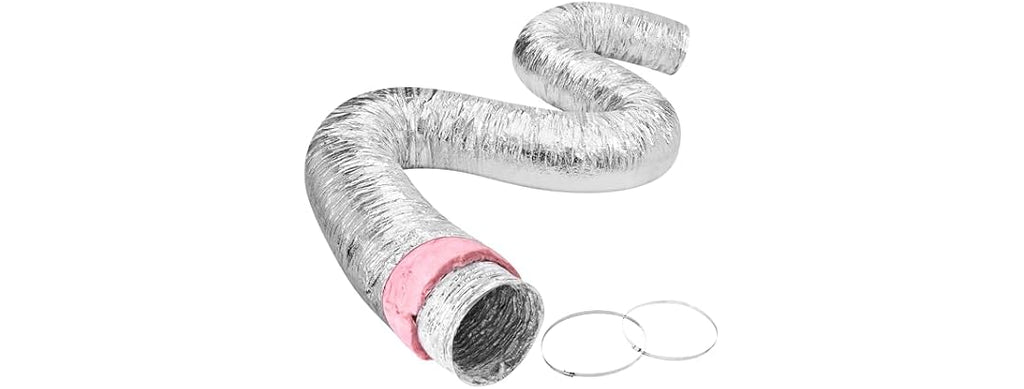 Dryer Vent Hose, 10'' Insulated Flexible Duct