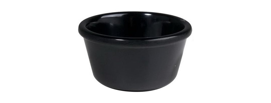 Winco Melamine Round Plain Smooth Unbrea