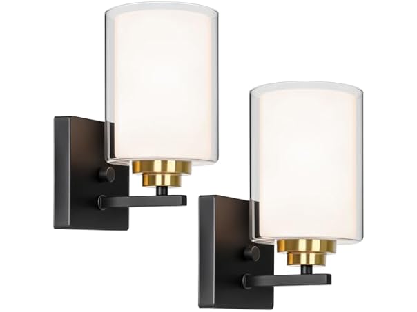 VerRon B0FHWTH3SG Bathroom Vanity Light 2-Pack