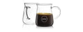 Kavako Glass Coffee Mugs 16oz Set of 2