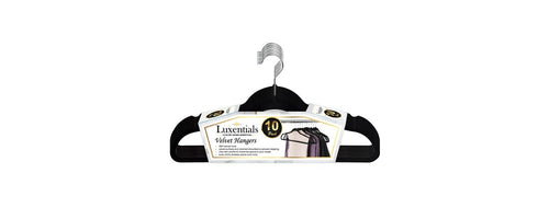 10-Pack Non-Slip Velvet Hangers