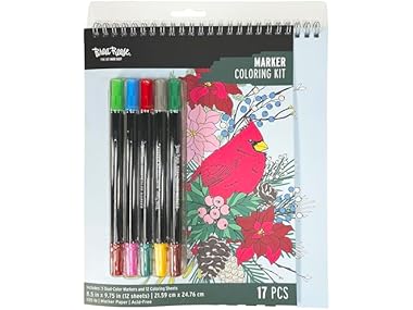 Brea Reese: Marker Coloring Kit - Cardinal