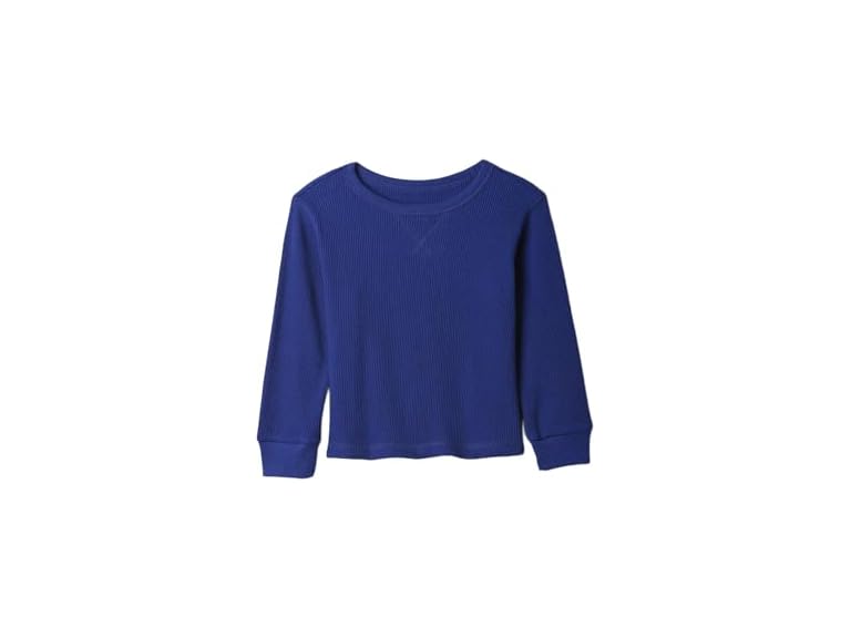 GAP Boys Long Sleeve Thermal Crewneck