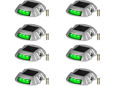 Driveway Lights, 8-Pack Solar Driveway Lights