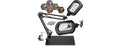 Toolastra magnifying glass with light