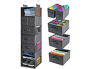 Hanging Closet Organizer w/ Drawers