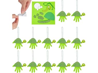 Fun Express Handprint Turtle Sign Kit 12Pc