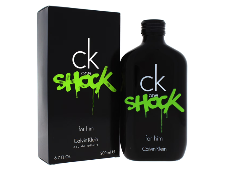 Ck One Shock Men Calvin Klein EDT Spray 6.7 oz.
