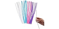 Fun Express Pastel Chenille Stems Bulk 100Pc