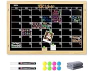 Chezerra Double-Sided Magnetic Chalkboard