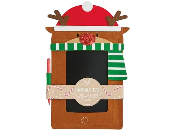 Mud Pie Kids Christmas Reindeer Doodle Pad