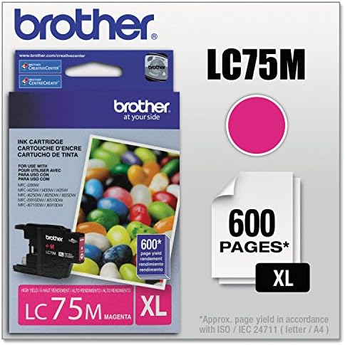 Brother LC75M High-Yield Magenta Ink
