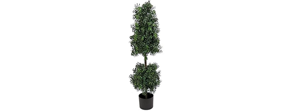 National Tree 4 ft Artificial Boxwood Cone