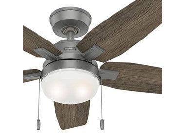 Hunter Fan 44" w/ Light and Pull Chain