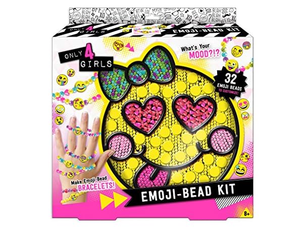 Only 4 Girls Canal Toys DIY Emoji Bead Jewelry Kit