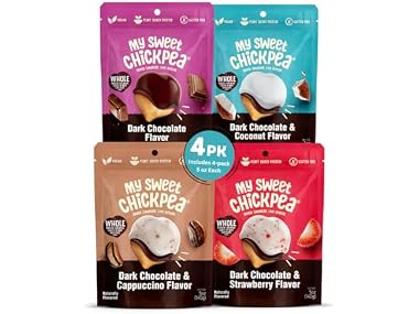 4PK My Sweet Chickpea Chocolate Covered Chickpeas