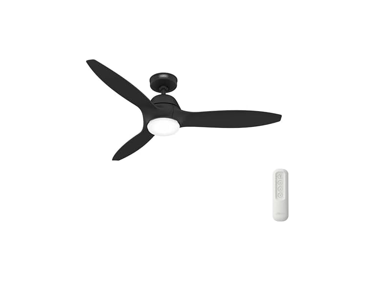 Hunter Fan 52" Fresh Black I/O w/ Remote