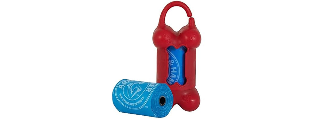 Arm & Hammer Dog Bone Shape Poop Bag Dispenser w Bags