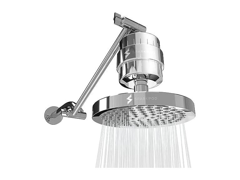 6" Rain Shower Head With 23-Stage Filter