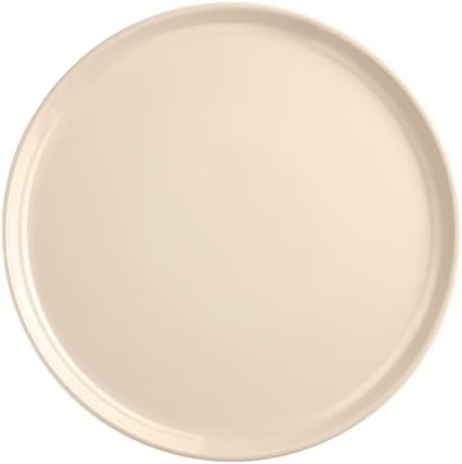 Emile Henry Ceramic Dinner Plate  11" Clay/Cream