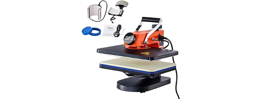 5-in-1 Heat Press Machine, 12" x 15" Fast