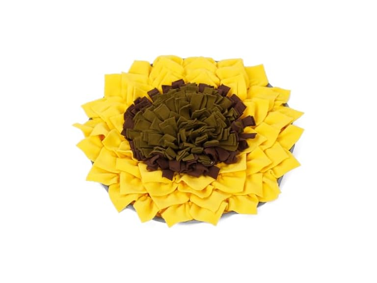 Injoya Sunflower Snuffle Mat for Dogs - 19" x