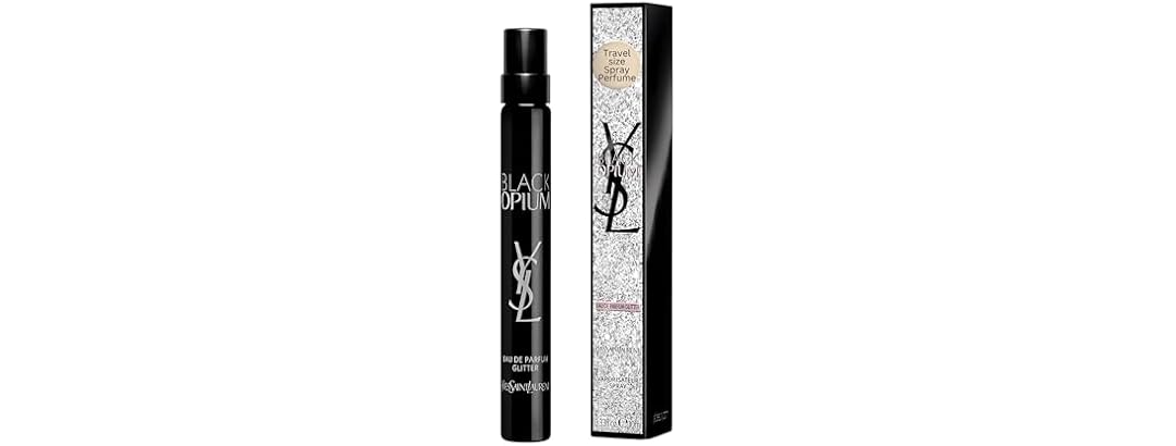 Yves Saint Laurent YSL Black Opium Glitter Eau De Parfum for Women, 10-mL