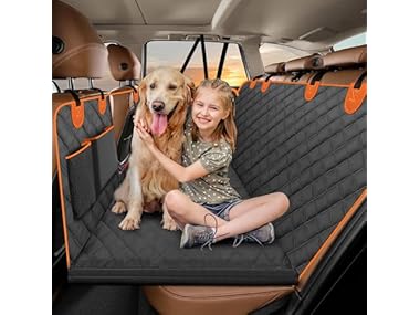 Back Seat Extender & Dog Car Seat Cover