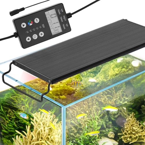 VEVOR Aquarium Light with LCD Monitor
