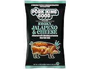 (10 Pack) Smoky Jalapeño & Cheese Pork Rinds 1.7oz Bags