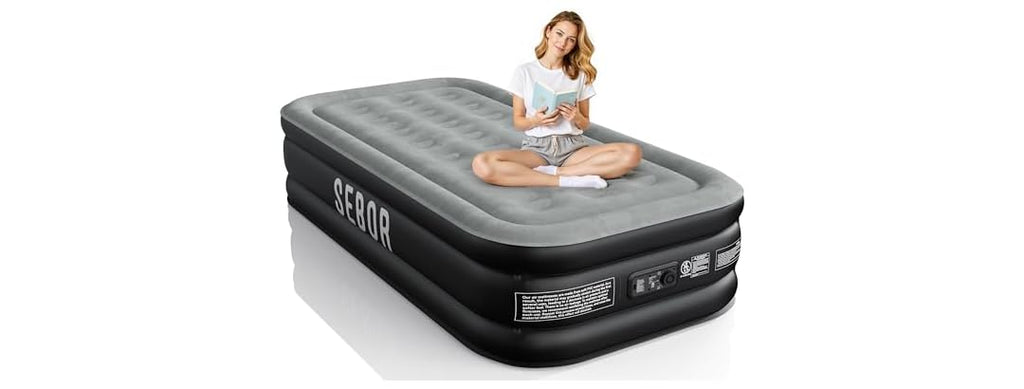 Air Mattress Twin With Built-In Pump