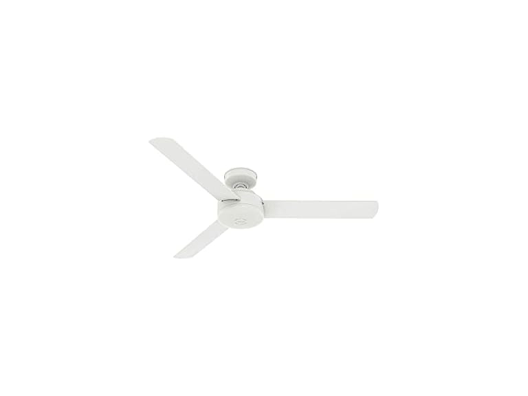 Hunter Fan 52" Matte White, 3 Blades