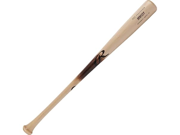 Rawlings | PRO PREFERRED Wood Baseball Bat | Youth - MM13Y Profile | Maple - 29"